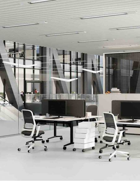 Крісло WILKHAHN ME MESH 164/7 WHITE