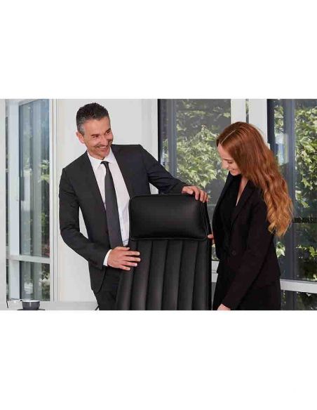 Крісло INTERSTUHL VINTAGE 32V4 для керівника, шкіряне