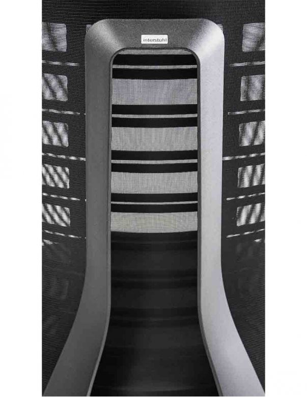 Крісло INTERSTUHL PURE PU213 BLACK MESH