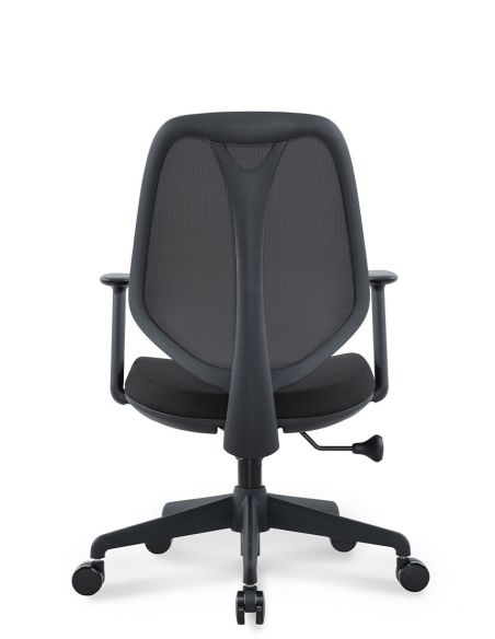 Крісло KRESLALUX MOIRA, для оператора, чорне