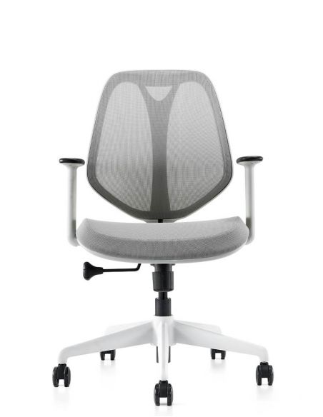 Крісло KRESLALUX MOIRA, для оператора, сіре