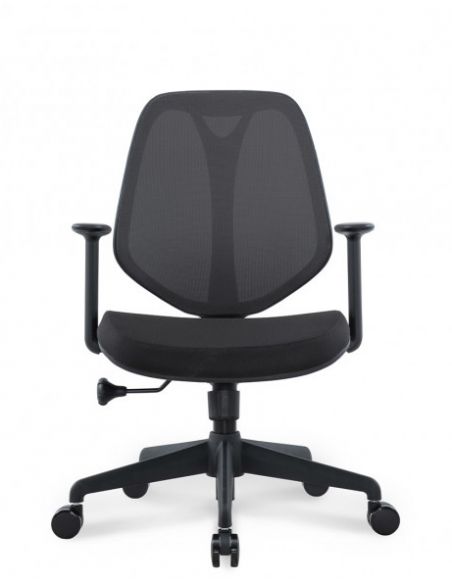 Крісло KRESLALUX MOIRA, для оператора, чорне