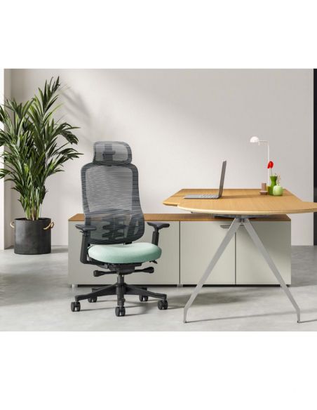 Крісло KRESLALUX S3-BH BLACK ергономічне