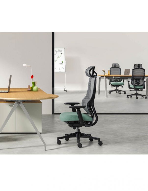 Крісло KRESLALUX S3-BH BLACK ергономічне