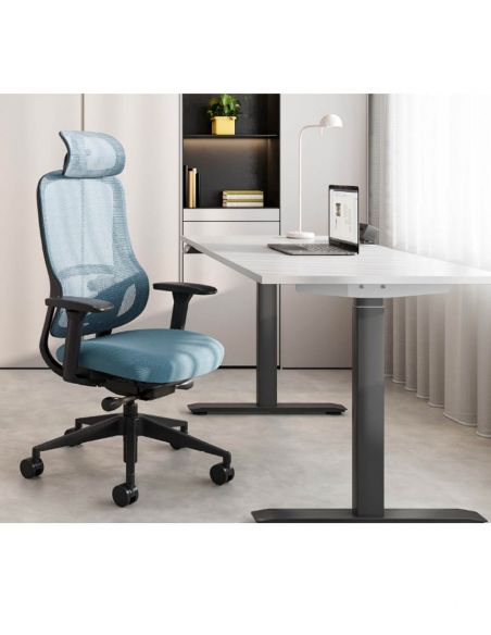 Крісло KRESLALUX S3-BH BLACK ергономічне