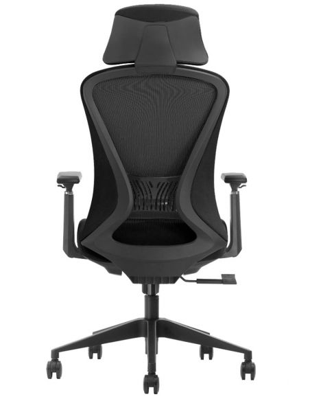 Крісло KRESLALUX K2-BH BLACK, ергономічне