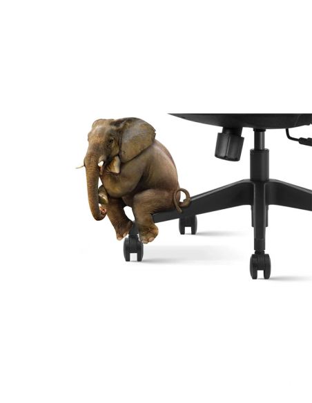 Крісло KRESLALUX K2-BH BLACK, ергономічне