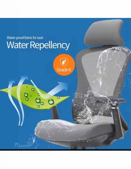 Крісло KRESLALUX K2-BH BLACK, ергономічне