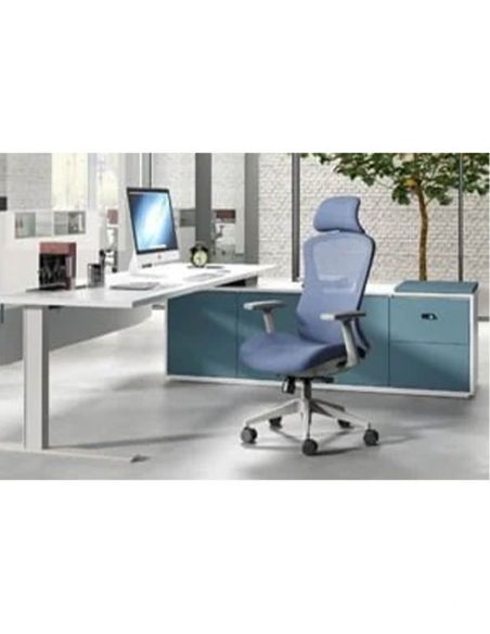 Крісло KRESLALUX K2-BH GREY, ергономічне