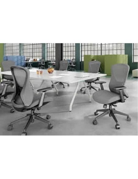 Крісло KRESLALUX K2-BH GREY, ергономічне