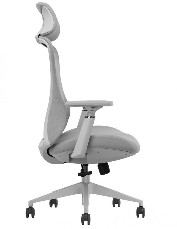 Крісло KRESLALUX K2-BH GREY, ергономічне