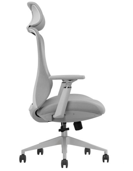 Крісло KRESLALUX K2-BH GREY, ергономічне