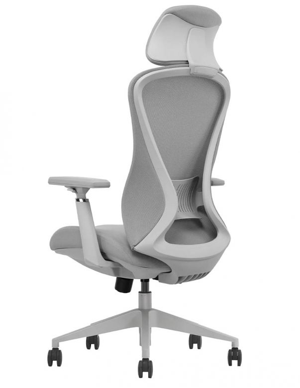 Крісло KRESLALUX K2-BH GREY, ергономічне