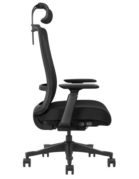 Крісло KRESLALUX V1-BH BLACK, ергономічне