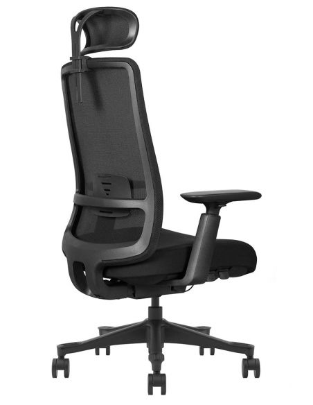 Крісло KRESLALUX V1-BH BLACK, ергономічне