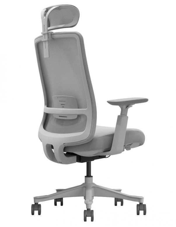 Крісло KRESLALUX V1-GH GREY, ергономічне