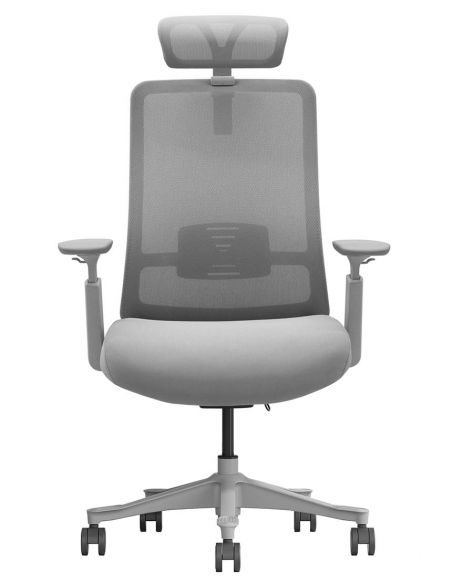 Крісло KRESLALUX V1-GH GREY, ергономічне