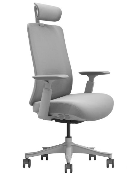 Крісло KRESLALUX V1-GH GREY, ергономічне