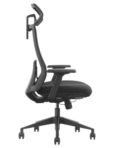 Крісло KRESLALUX SK9-BH BLACK, ергономічне