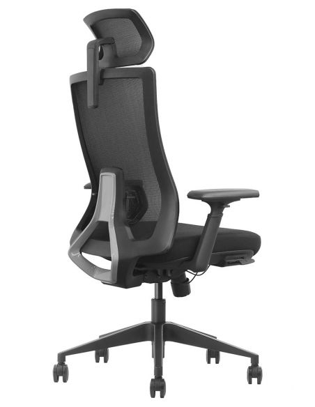 Крісло KRESLALUX SK9-BH BLACK, ергономічне