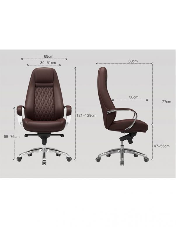 Крісло F185 BRL для керівника,...