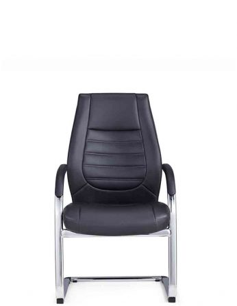 Крісло C1802 BE для відвідувача, чорне 2