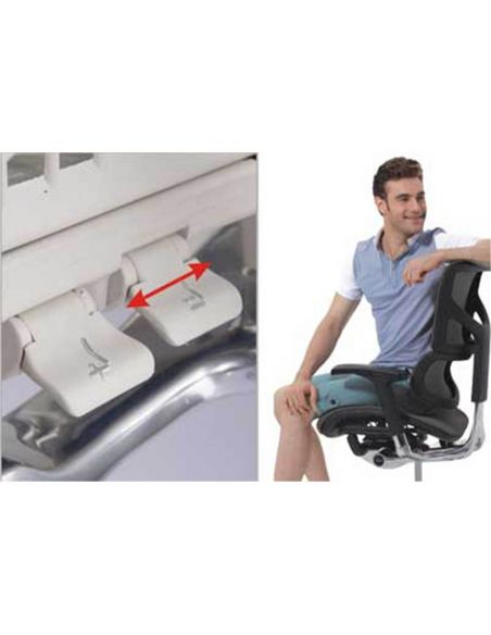 Крісло HOOKAY SAIL 2 GREY (SA2M01-G), для керівника, ергономічне