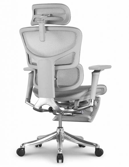 Крісло HOOKAY SAIL 2 GREY (RSA2M01-G), ергономічне, з підставкою для ніг