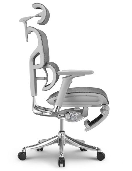 Крісло HOOKAY SAIL 2 GREY (RSA2M01-G), ергономічне, з підставкою для ніг