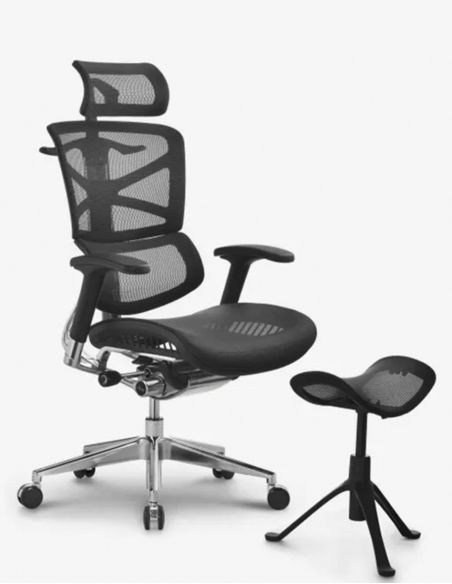 Крісло HOOKAY SHARP BLACK для керівника, ергономічне