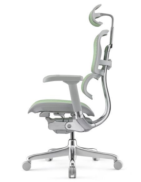 Крісло ергономічне ERGOHUMAN ELITE 2 (EHE2-AG-HAM-5D-L, СІТКА T-168-B6 GREEN)