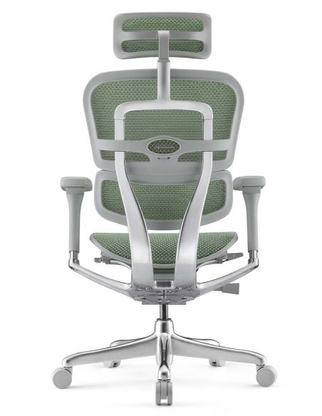 Крісло ергономічне ERGOHUMAN ELITE 2 (EHE2-AG-HAM-5D-L, СІТКА T-168-B6 GREEN)