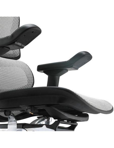 Крісло ERGOHUMAN ELITE 2 (EHE2-AB-HAM-5D-L, сітка T-168-B2 Natural), ергономічне