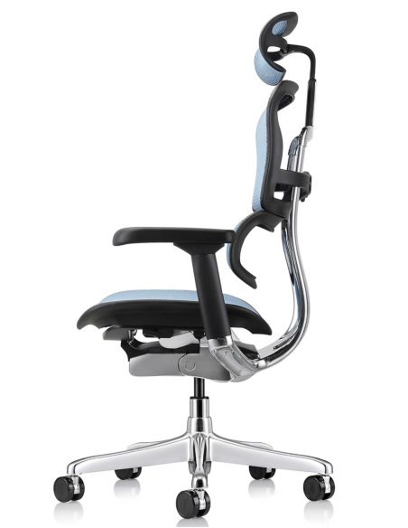 Крісло ERGOHUMAN ELITE 2 (EHE2-AB-HAM-5D-L, сітка T-168-B4 Cobalt), ергономічне