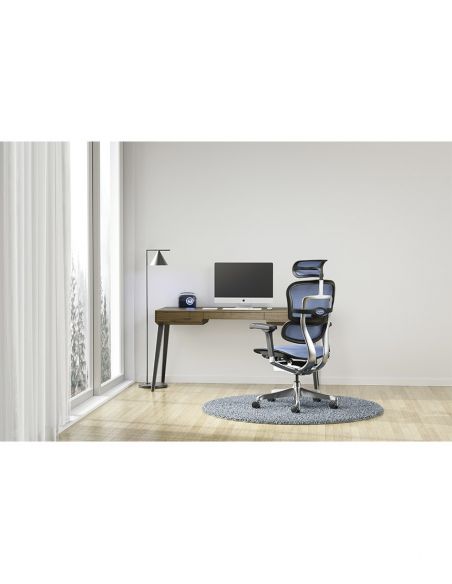 Крісло ERGOHUMAN ELITE 2 (EHE2-AB-HAM-5D-L, сітка T-168-B4 Cobalt), ергономічне