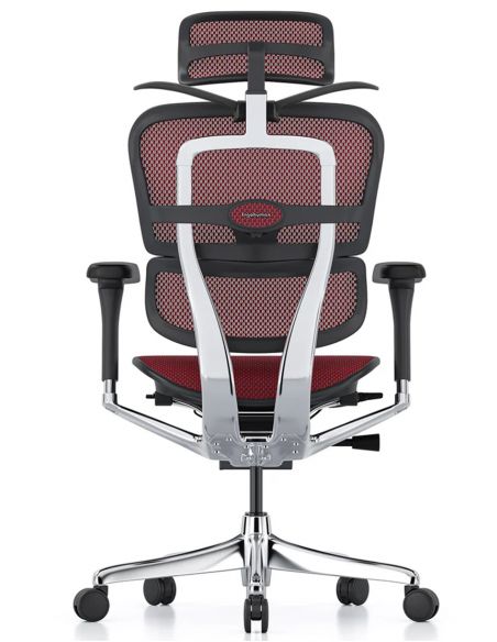 Крісло ERGOHUMAN ELITE 2 (EHE2-AB-HAM-5D-L, сітка T-168-B3 Scarlet), ергономічне