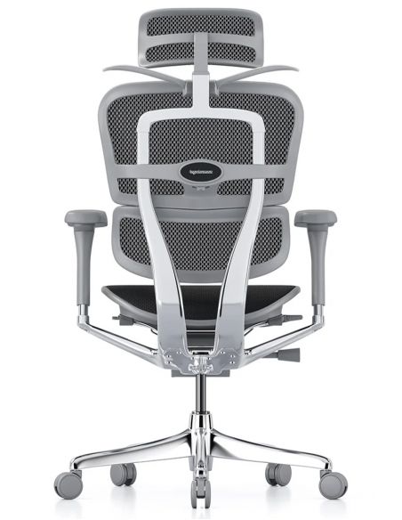 Крісло ергономічне ERGOHUMAN ELITE 2 (EHE2-AG-HAM-5D-L, СІТКА T-168-B1 BLACK)