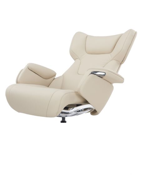 Крісло KRESLALUX ROWAN IVORY для керівника, шкіряне