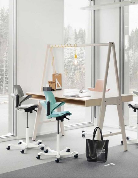 Крісло HAG CAPISCO PULS 8020 Rosehip White, ергономічне