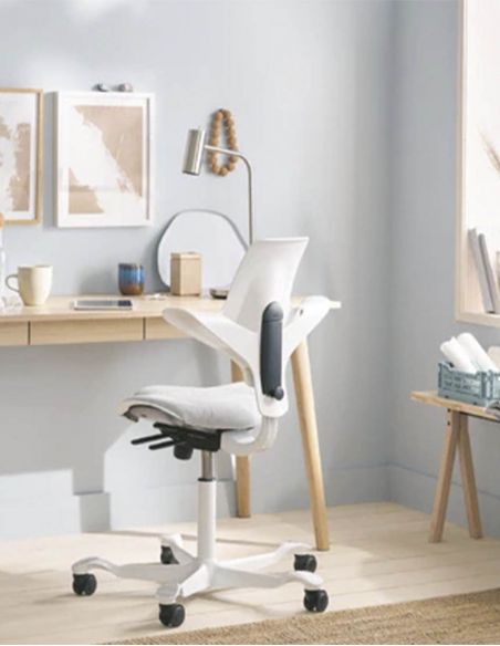 Крісло HAG CAPISCO PULS 8020 Rosehip White, ергономічне