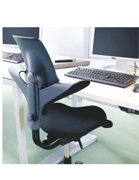 Крісло HAG CAPISCO PULS 8020 White Black, ергономічне