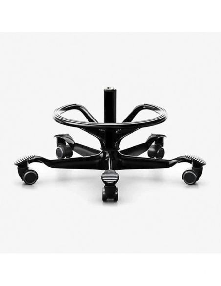 Крісло HAG CAPISCO PULS 8020 Black, ергономічне, з підставкою під ноги