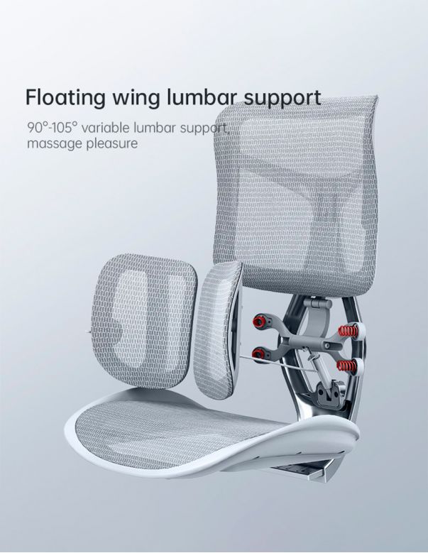 Крісло SIHOO DORO-S300 WHITE ергономічне