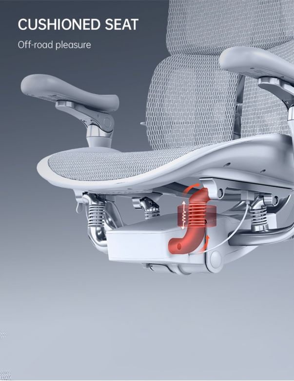 Крісло SIHOO DORO-S300 WHITE ергономічне