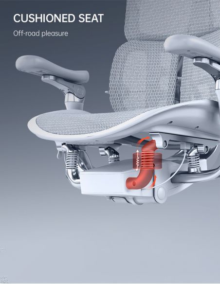 Крісло SIHOO DORO-S300 WHITE ергономічне