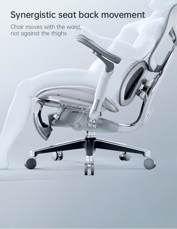 Крісло SIHOO DORO-S300 WHITE ергономічне