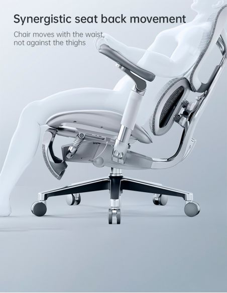 Крісло SIHOO DORO-S300 PRO WHITE ергономічне