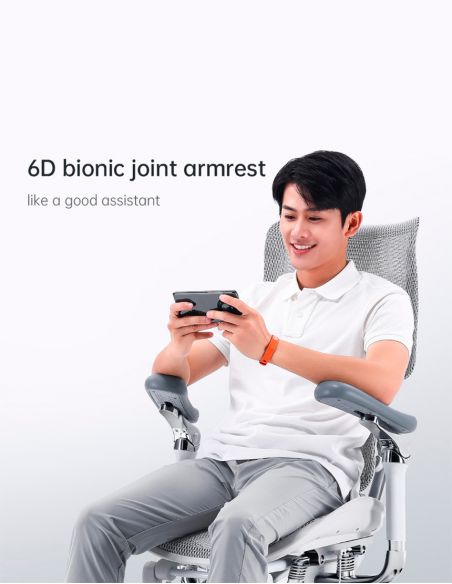 Крісло SIHOO DORO-S300 WHITE ергономічне