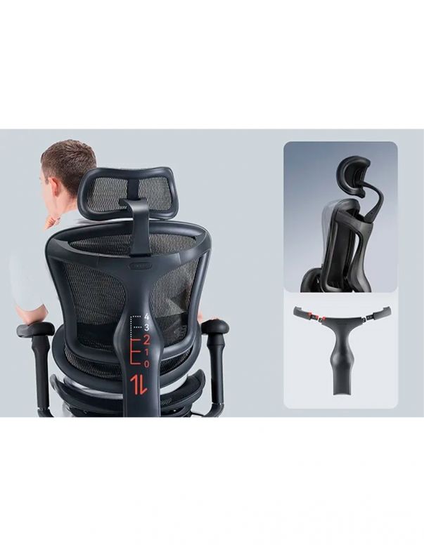 Крісло SIHOO DORO-C300 BLACK ергономічне