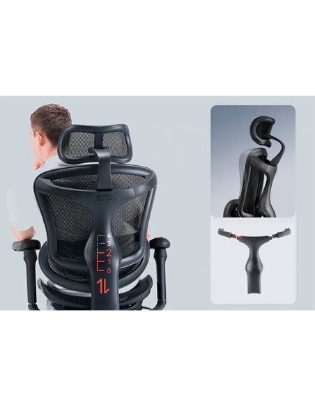 Крісло SIHOO DORO-C300 BLACK ергономічне